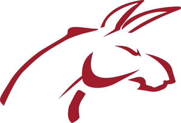 Logo de la máscota del IPN burros blancos